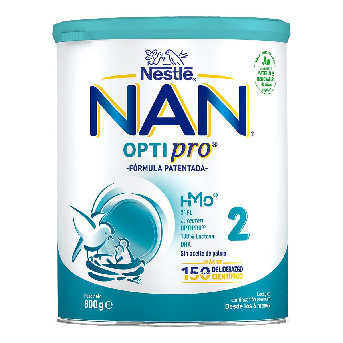 Nestle Nan Optipro 2 leche de continuación 800g