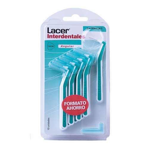 Lacer Cepillo interdental angular extrafino 10u