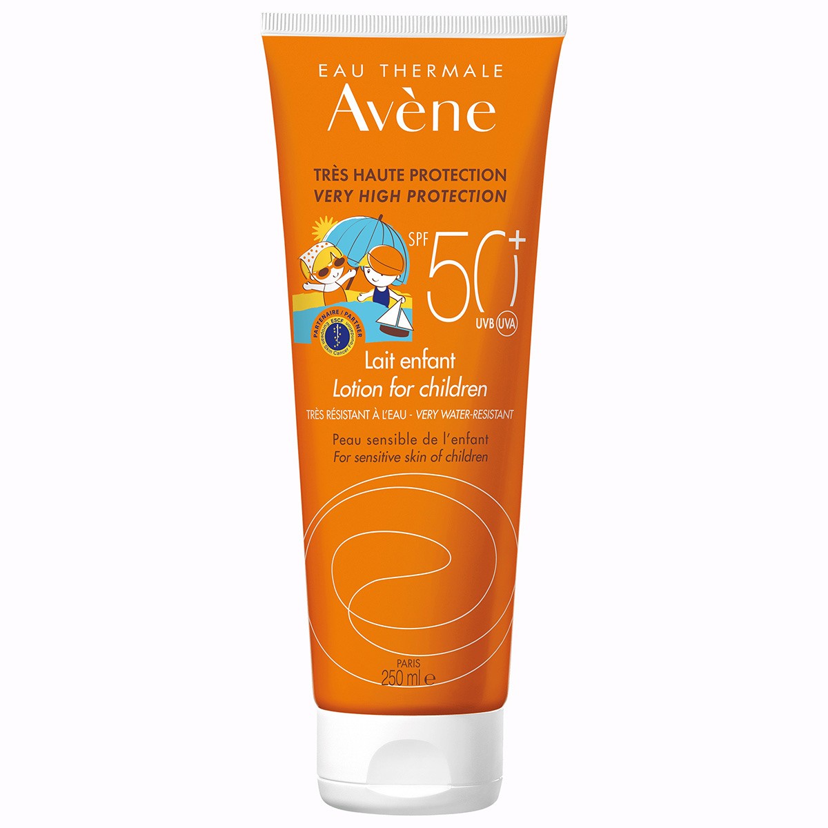 Avene solar leche spf50+ niños 250ml