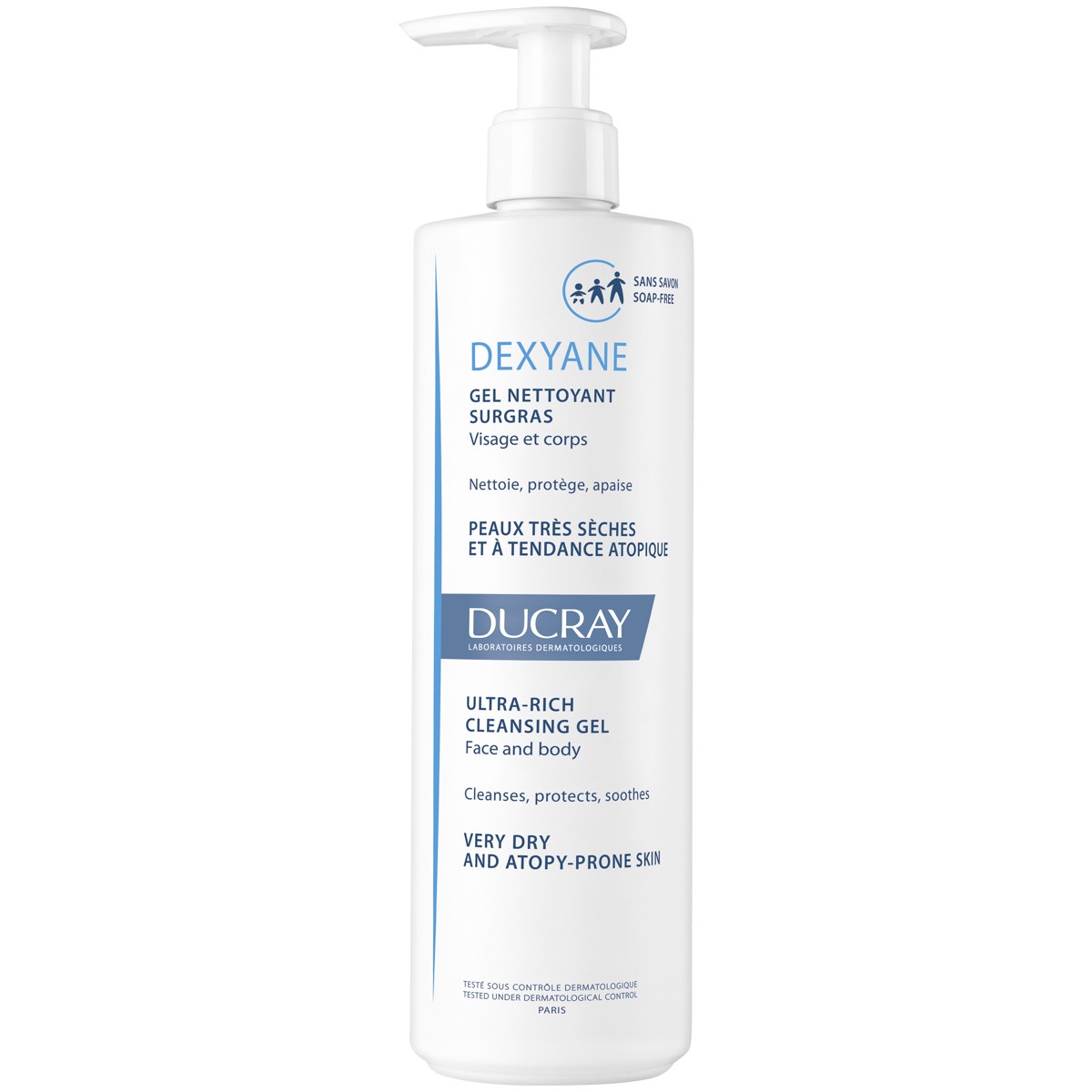 Ducray dexyane gel limpiador sobregaso 400ml