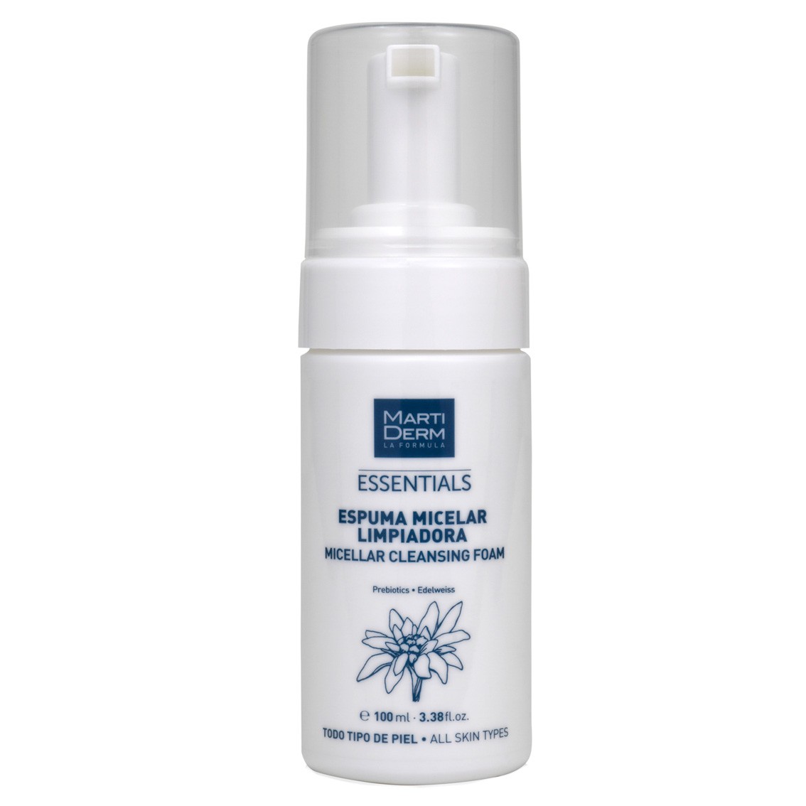 MartiDerm Essentials Espuma Micelar Limpiadora 100 ml