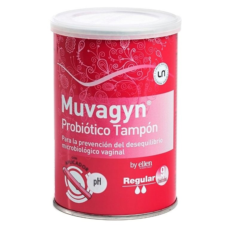 Muvagyn Probiótico tampon regular c/a 9u