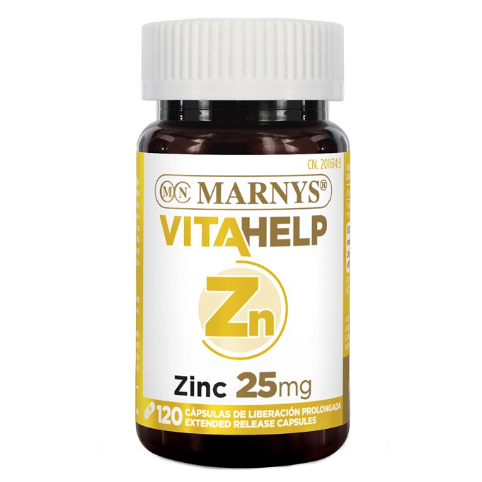 Marnys Vitahelp Zinc suplemento alimenticio en perlas