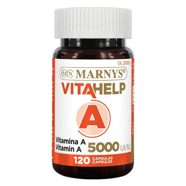 Marnys Vitahelp Vitamina A 5000 IU en perlas