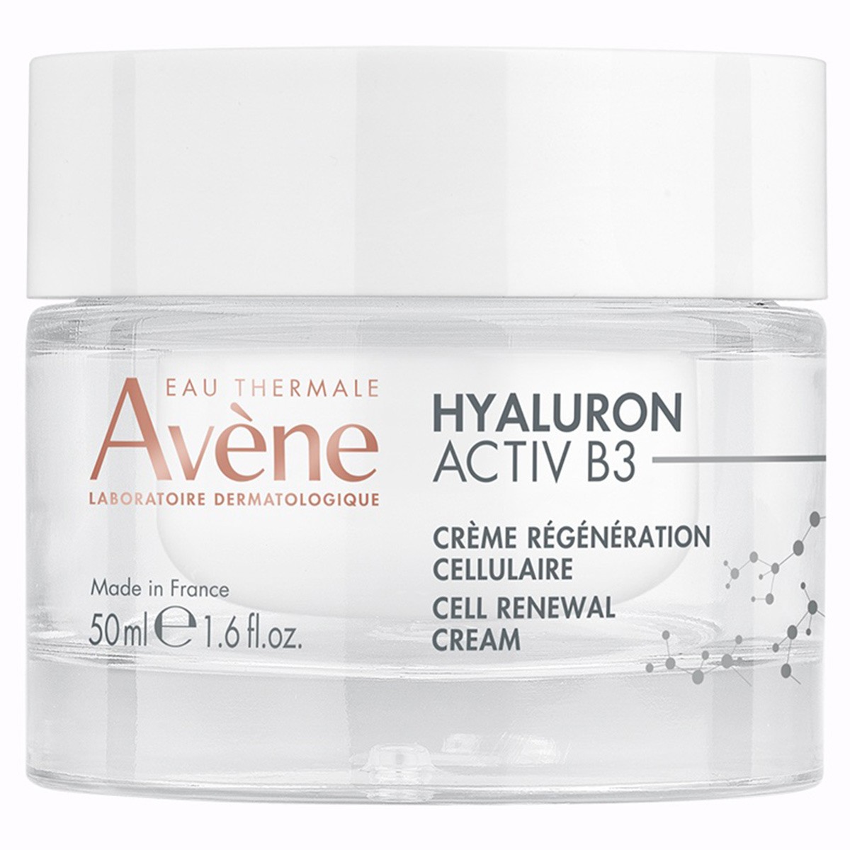 Avene hyaluron active B3 crema regeneradora día.