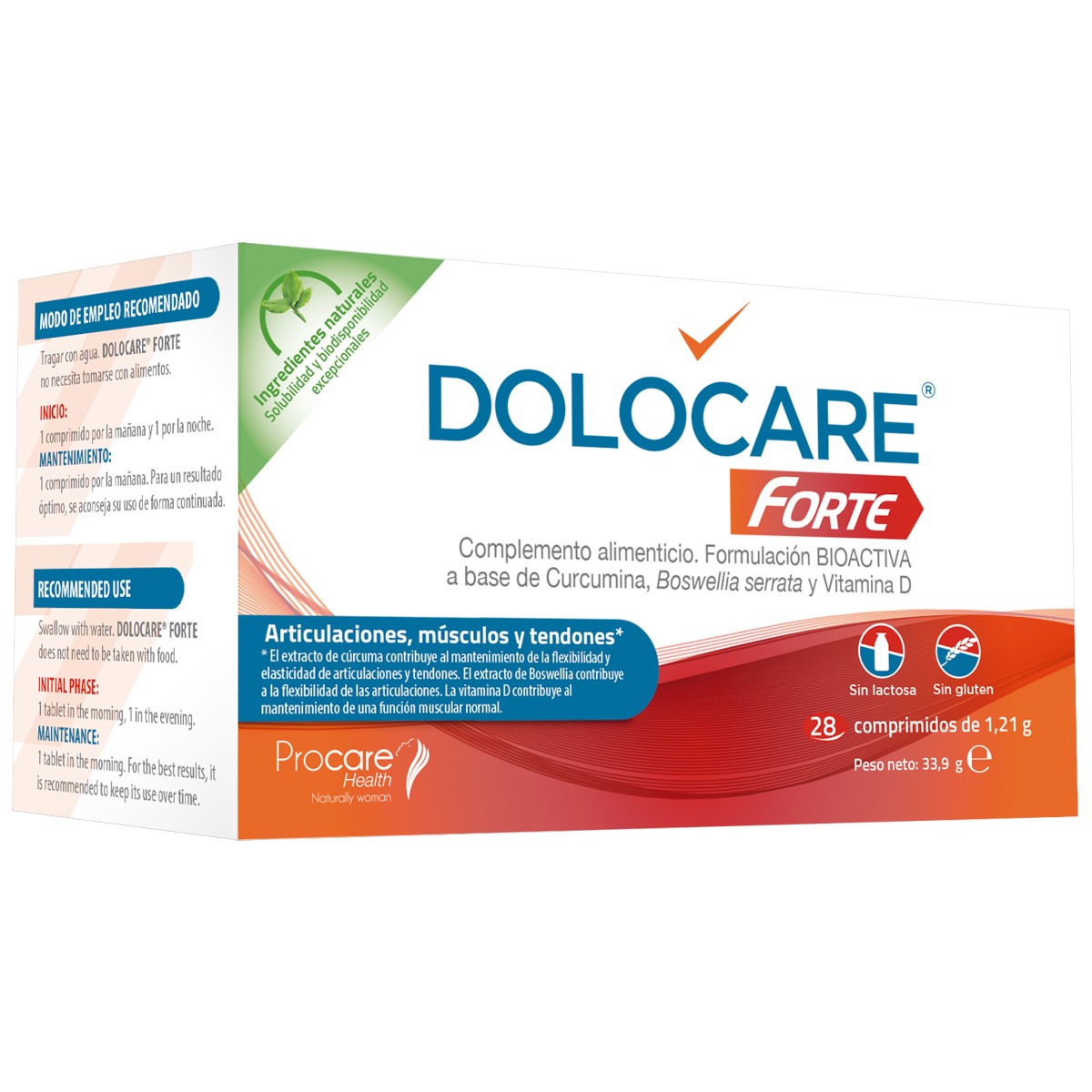 Dolocare Forte 28 comprimidos